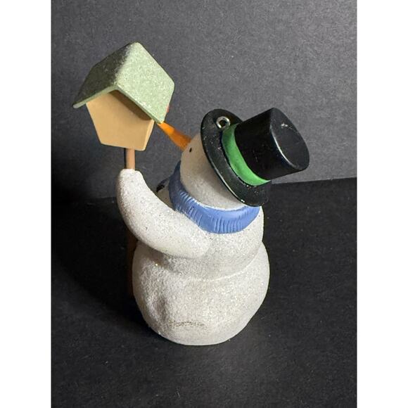 Hallmark Keepsake Christmas Ornament "Hello Friend" Snowman Cardinal 2012 - Picture 3 of 4